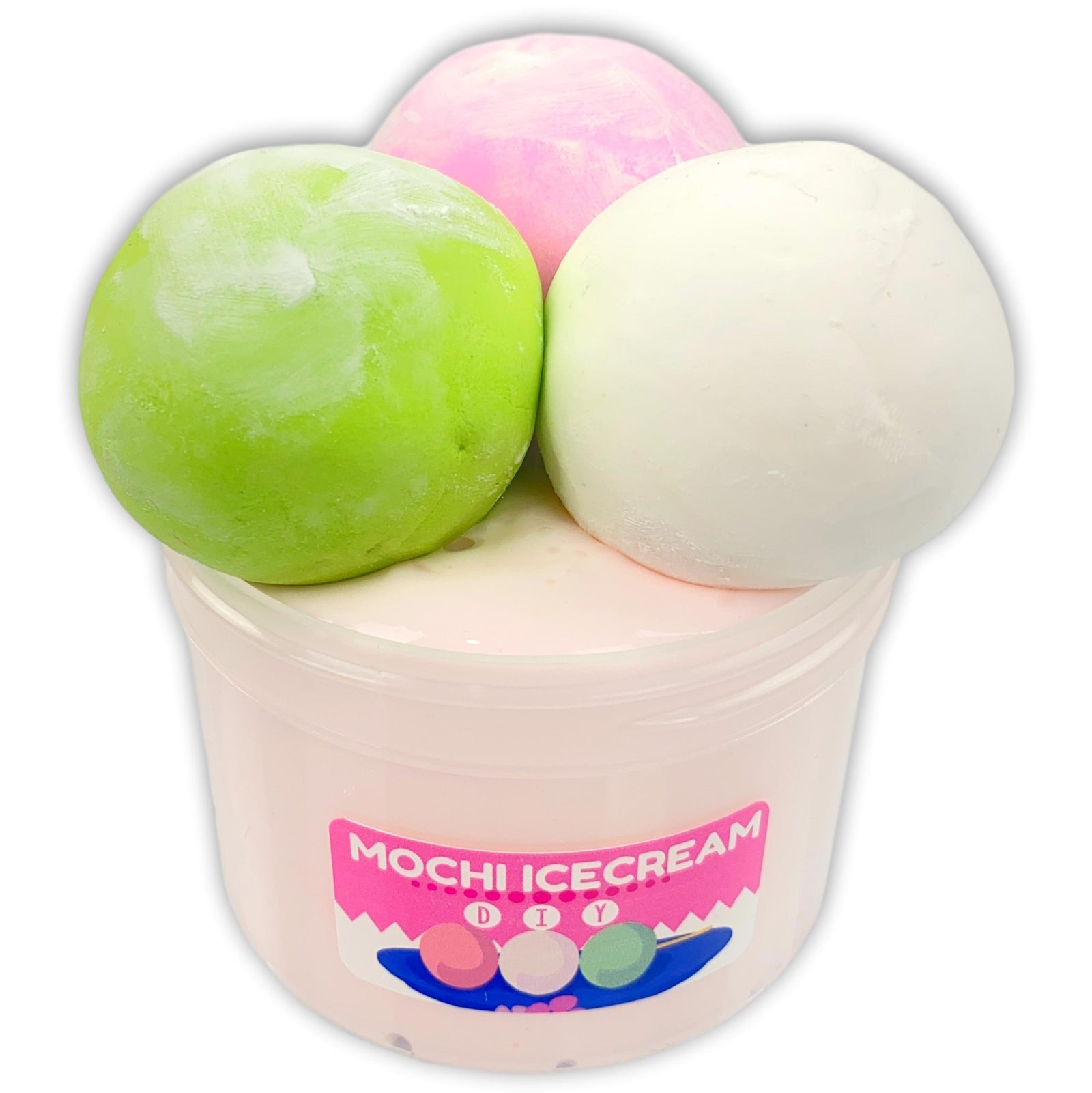 Mochi Ice-Cream DIY Slime - Shop Slime - Dope Slimes