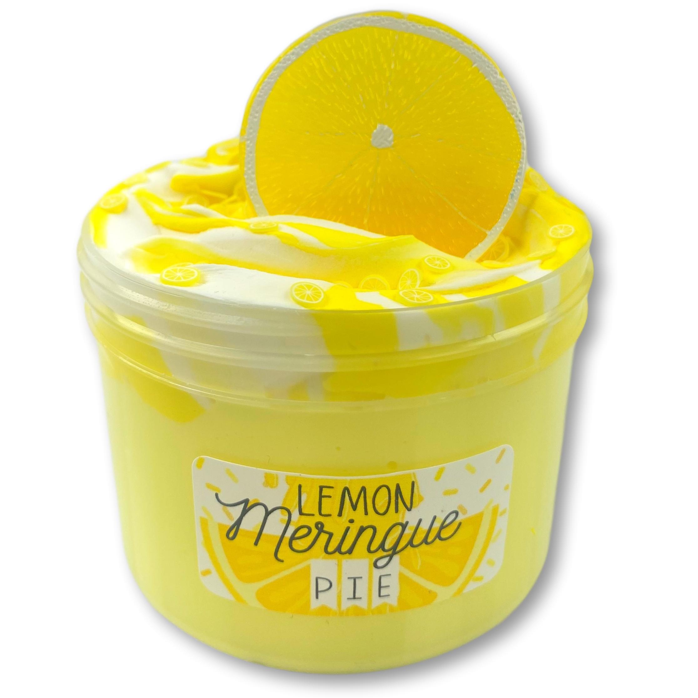 Lemon Meringue Pie DIY Butter Slime - Shop Slime - Dope Slimes
