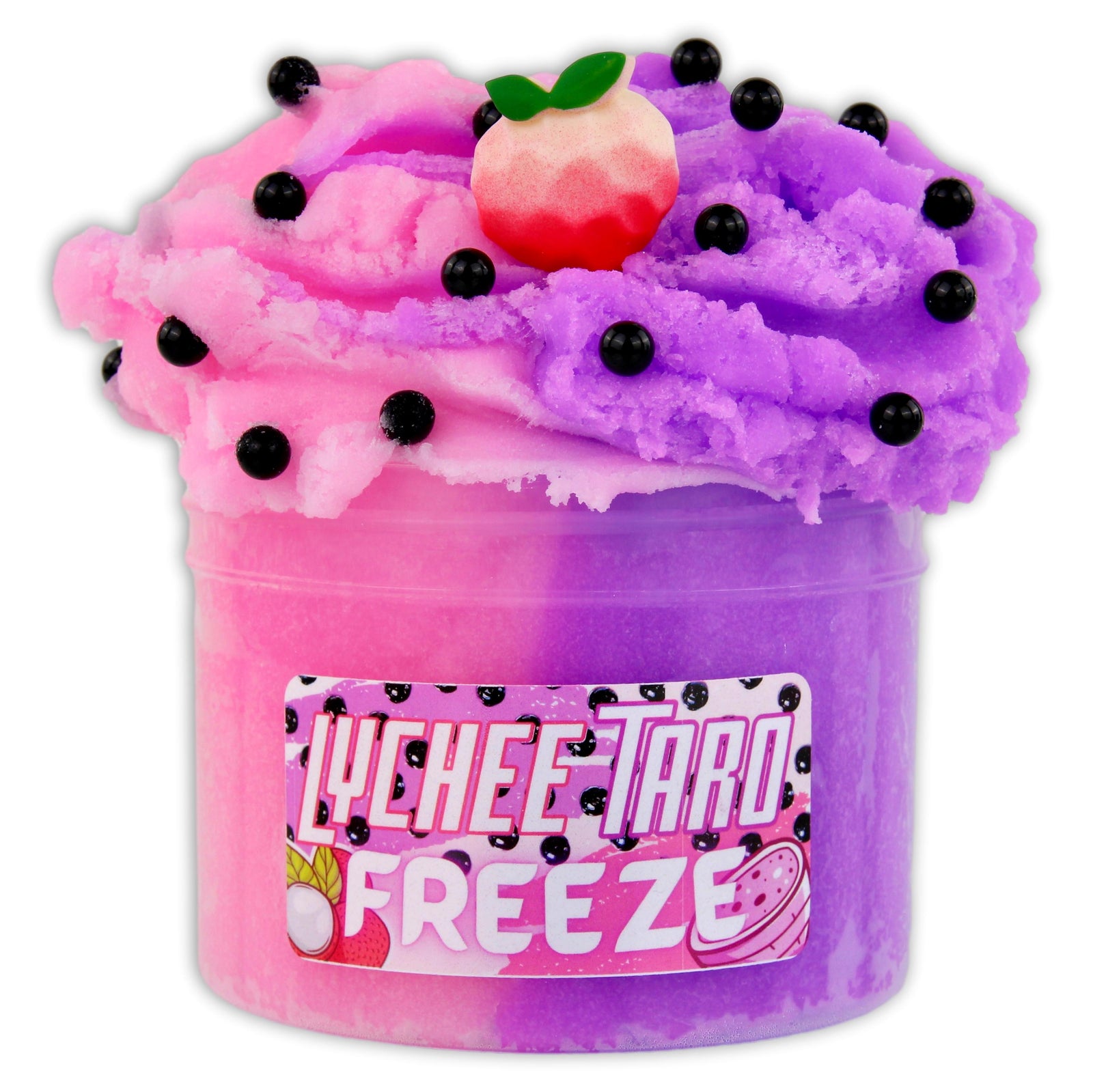Lychee-Taro Freeze Icee Slime - Shop Slime - Dope Slimes