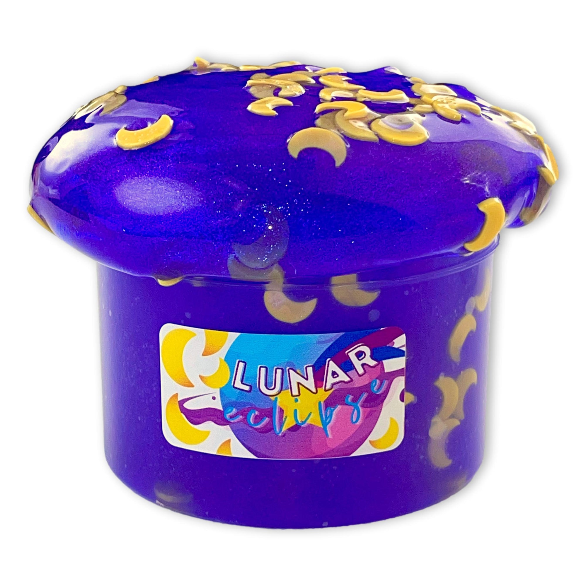 Lunar Eclipse Clear Slime - Shop Slime - Dope Slimes