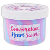 Conversation Heart Swirl Valentines Slime - Shop Slime - Dope Slimes