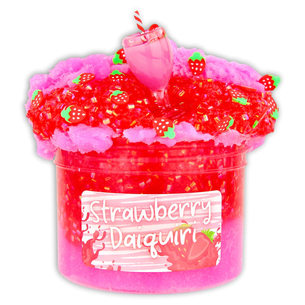 Strawberry Daiquiri Bingsu Hybrid Slime - Shop Slime - Dope Slimes