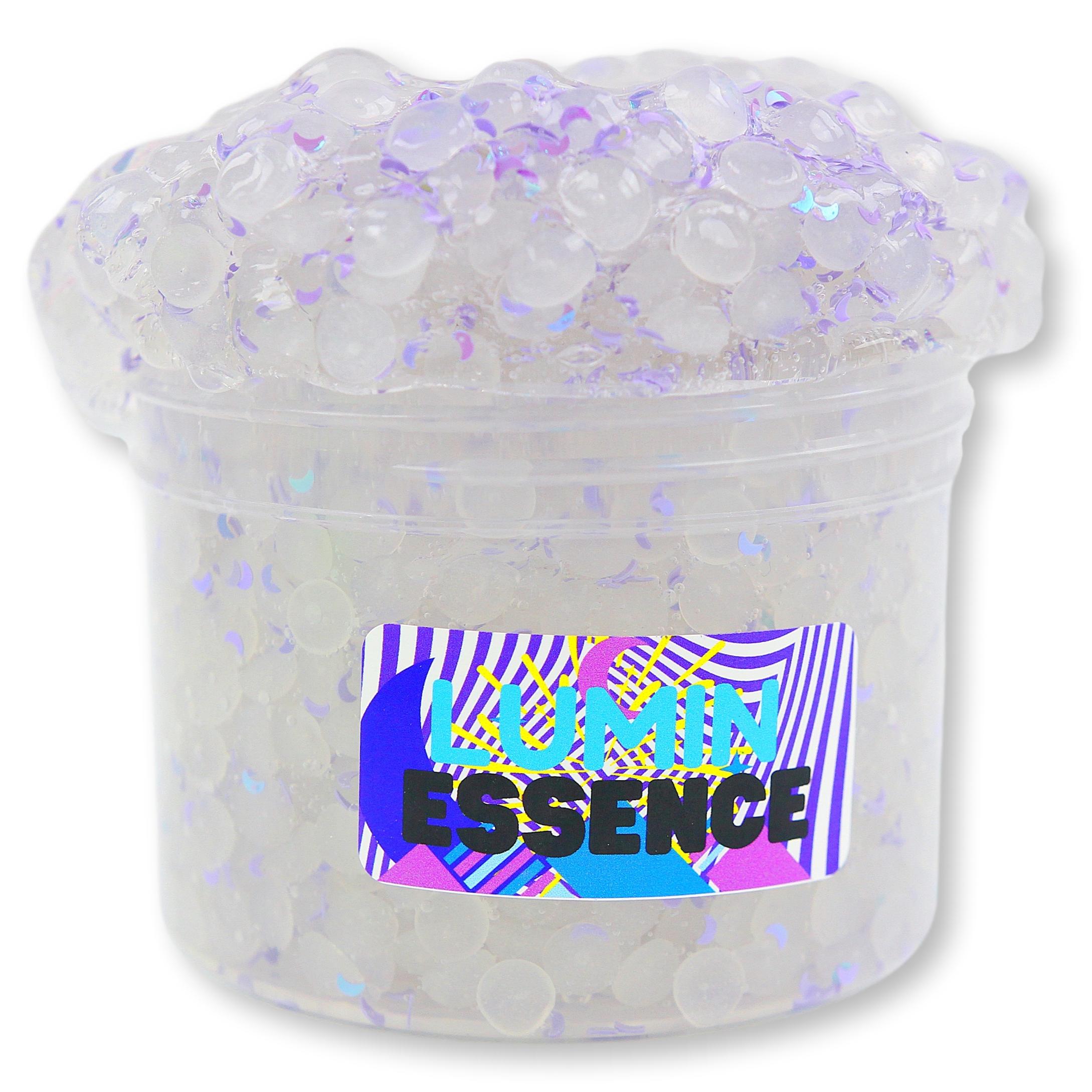 Luminescence Clear Beaded Slime - Shop Slime - Dope Slimes