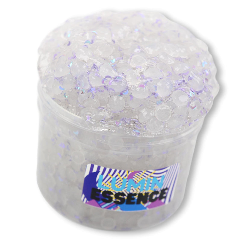 Luminescence Clear Beaded Slime - Shop Slime - Dope Slimes