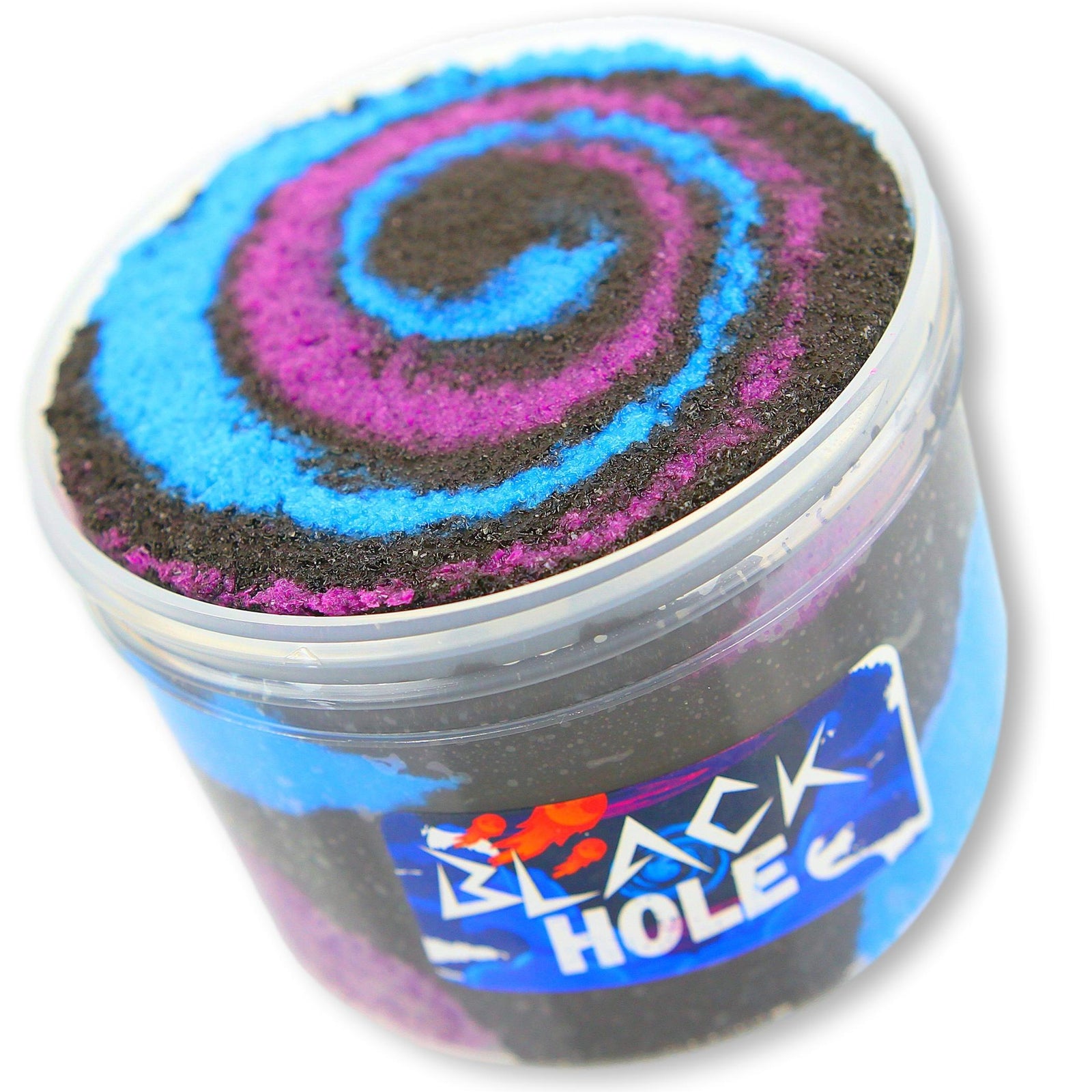 Black Hole Snow Fizz Slime - Shop Slime - Dope Slimes
