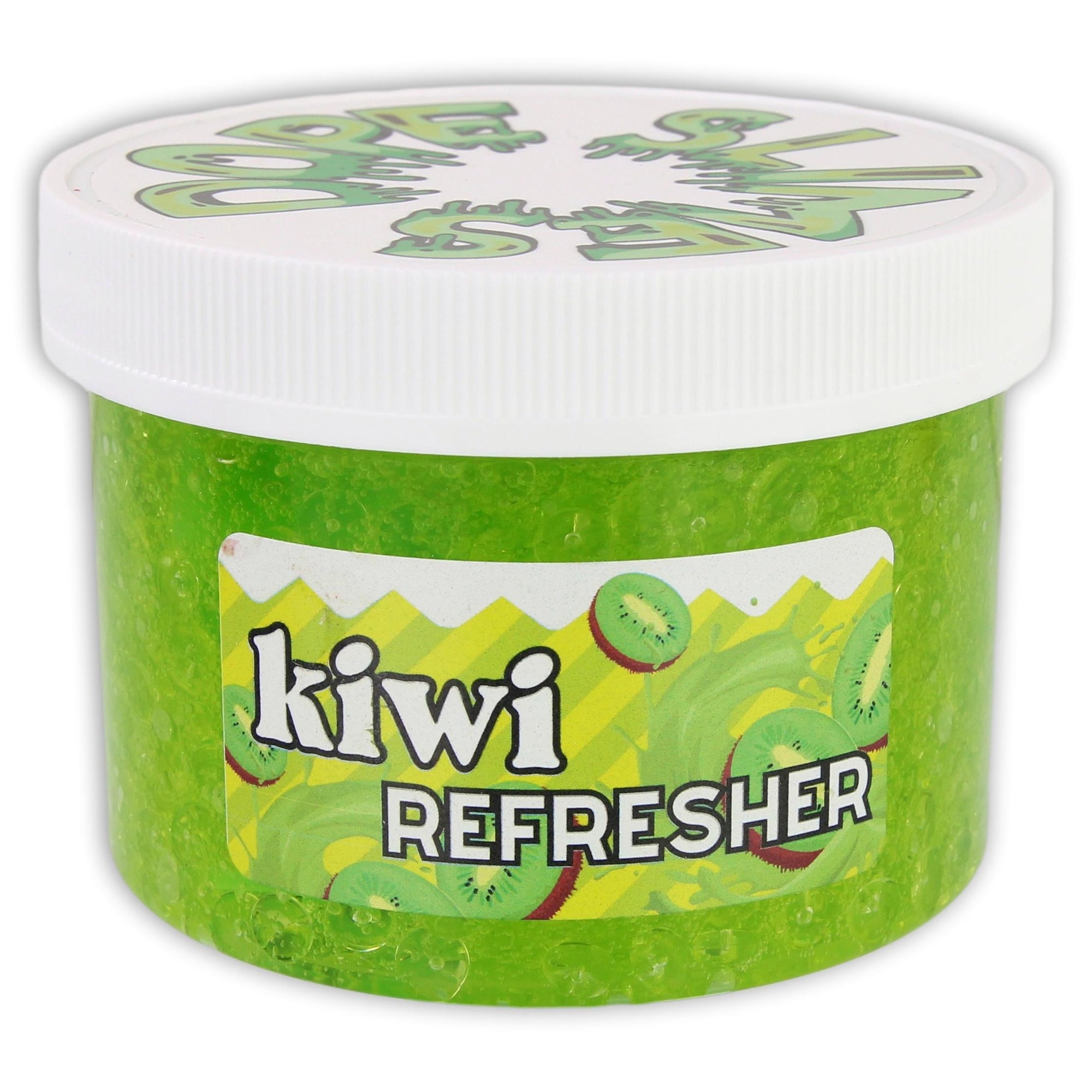 Kiwi Refresher Fishbowl Slime - Shop Slime - Dope Slimes