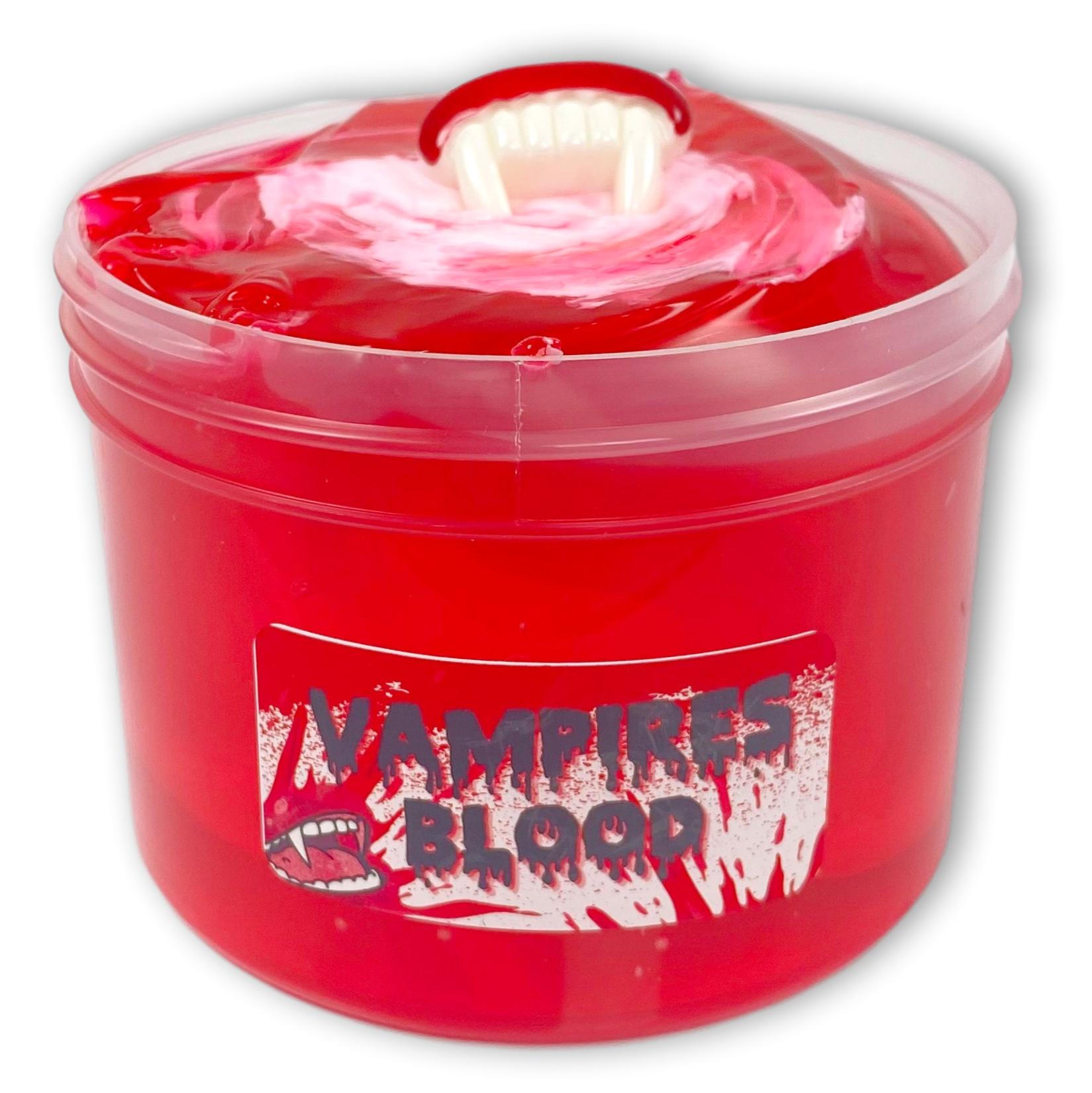 Vampires Blood Clear Avalanche Slime - Shop Slime - Dope Slimes