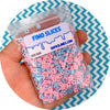 Cotton Candy Loop Sprinkles - Fimo Slices - Dope Slimes LLC - Dope Slimes LLC