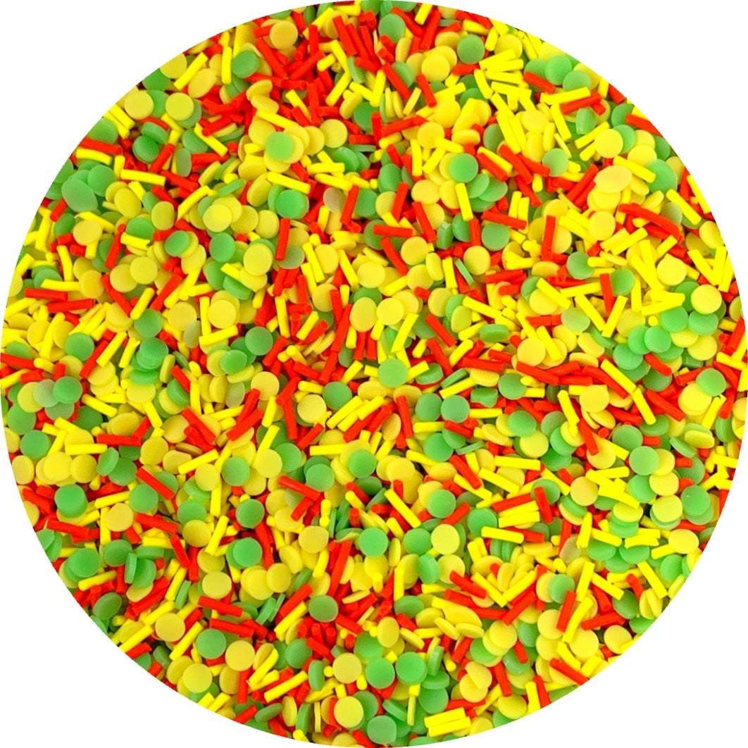 Fiesta Sprinkle Mix - Fimo Slices - Dope Slimes LLC - Dope Slimes LLC