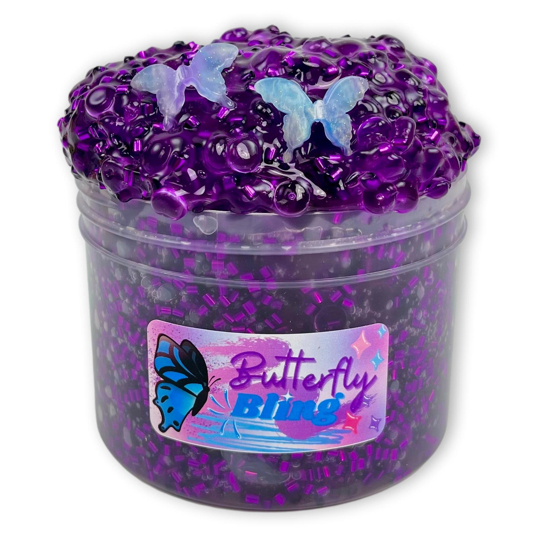 Butterfly Bling Beaded Bingsu Slime - Shop Slime - Dope Slimes