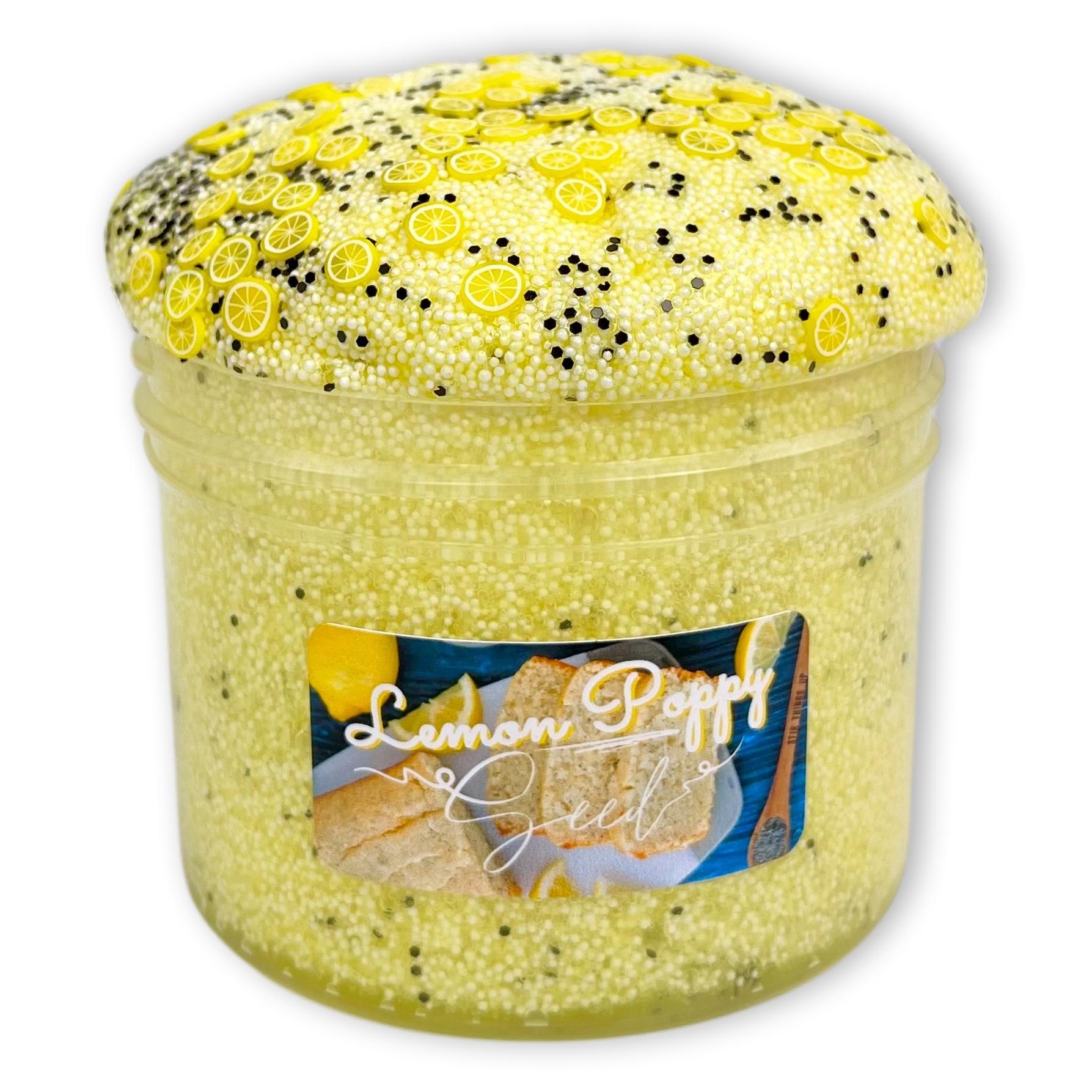 Lemon Poppy Seed Micro-Floam Slime - Shop Slime - Dope Slimes