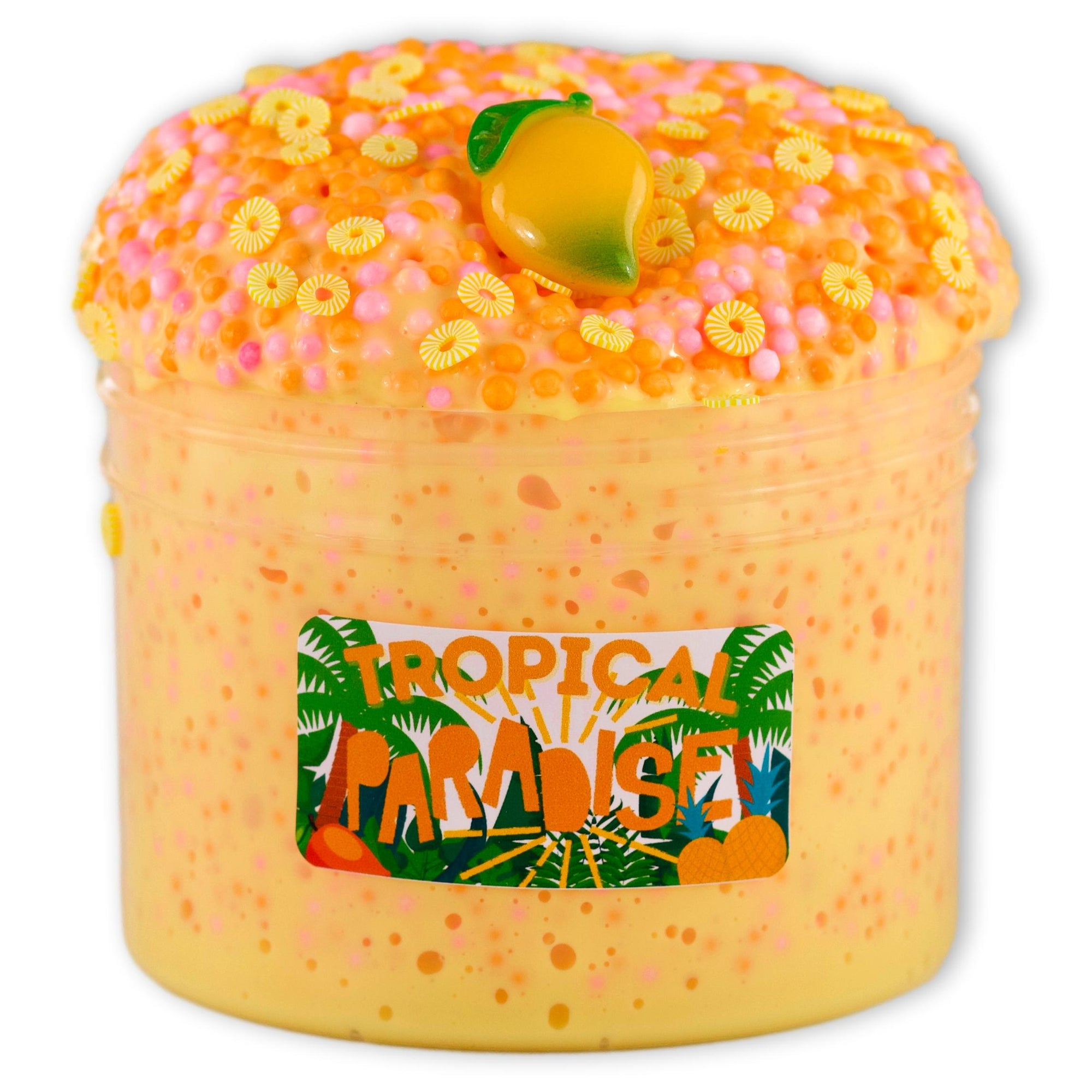 Tropical Paradise Floam Slime - Shop Slime - Dope Slimes