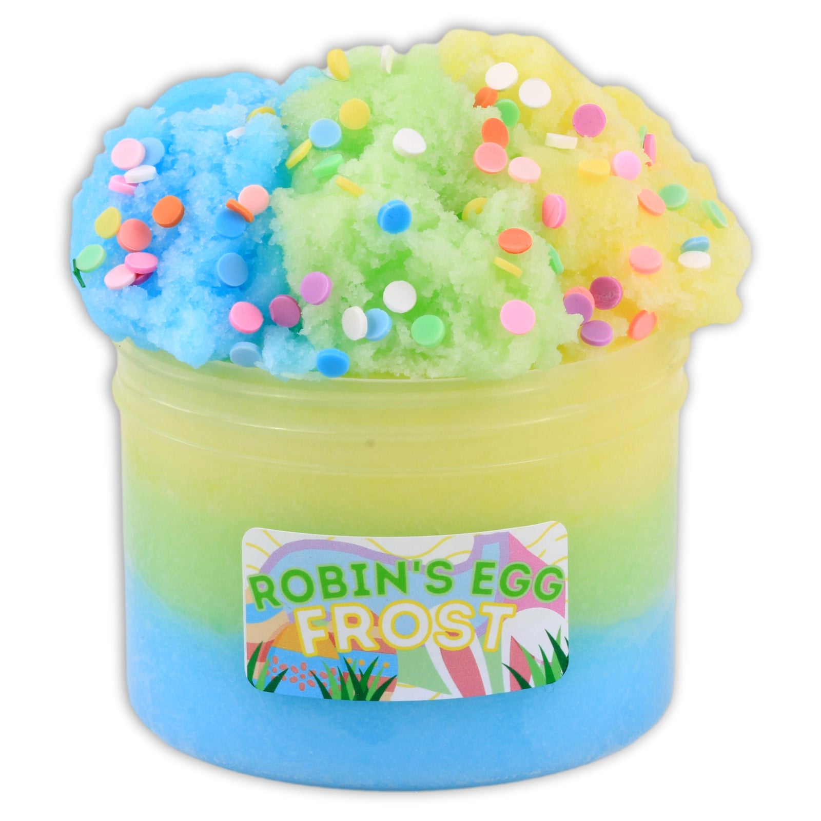 Robin's Egg Frost Icee Slime - Shop Easter Slime - Dope Slimes