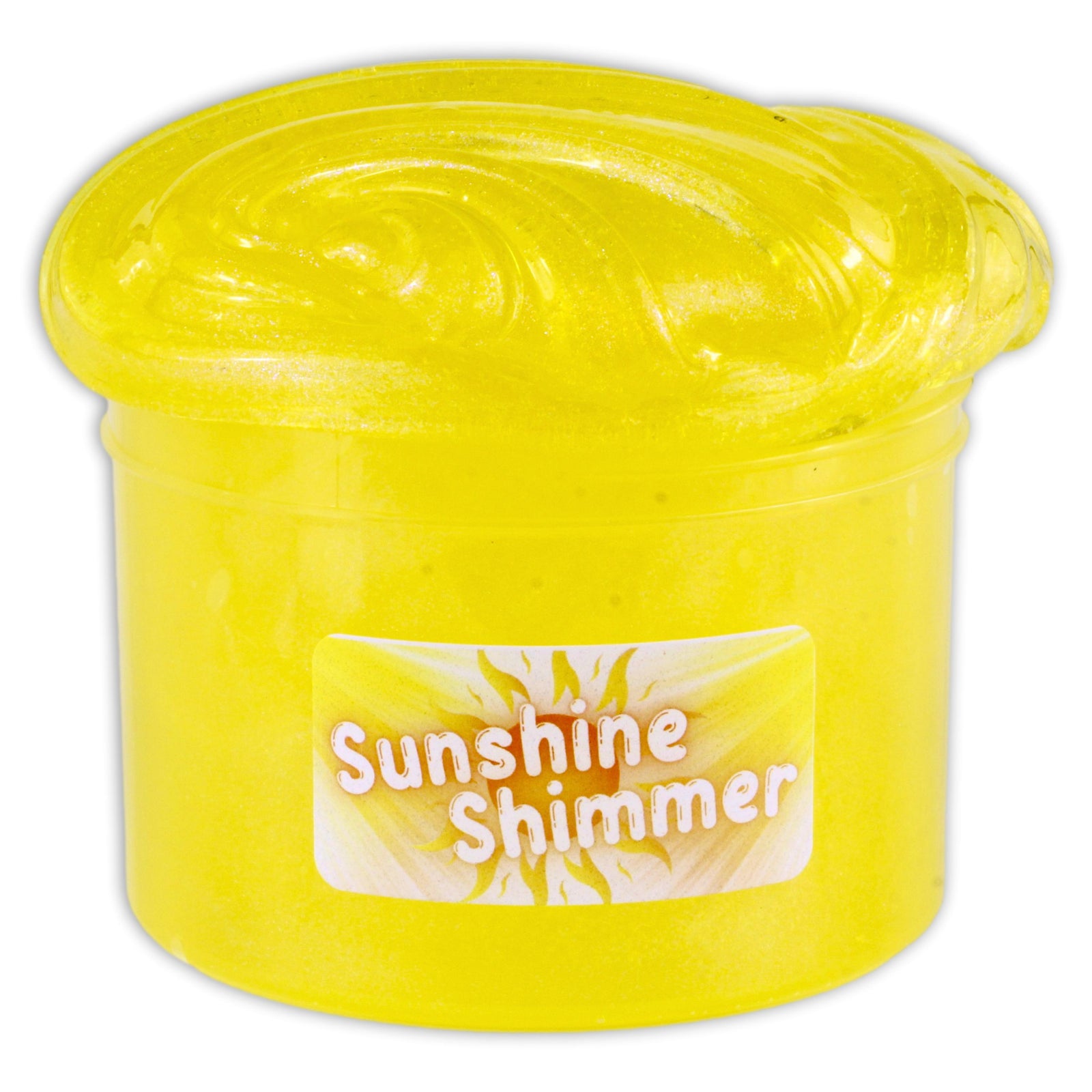 Sunshine Shimmer Clear Slime - Shop Slime - Dope Slimes