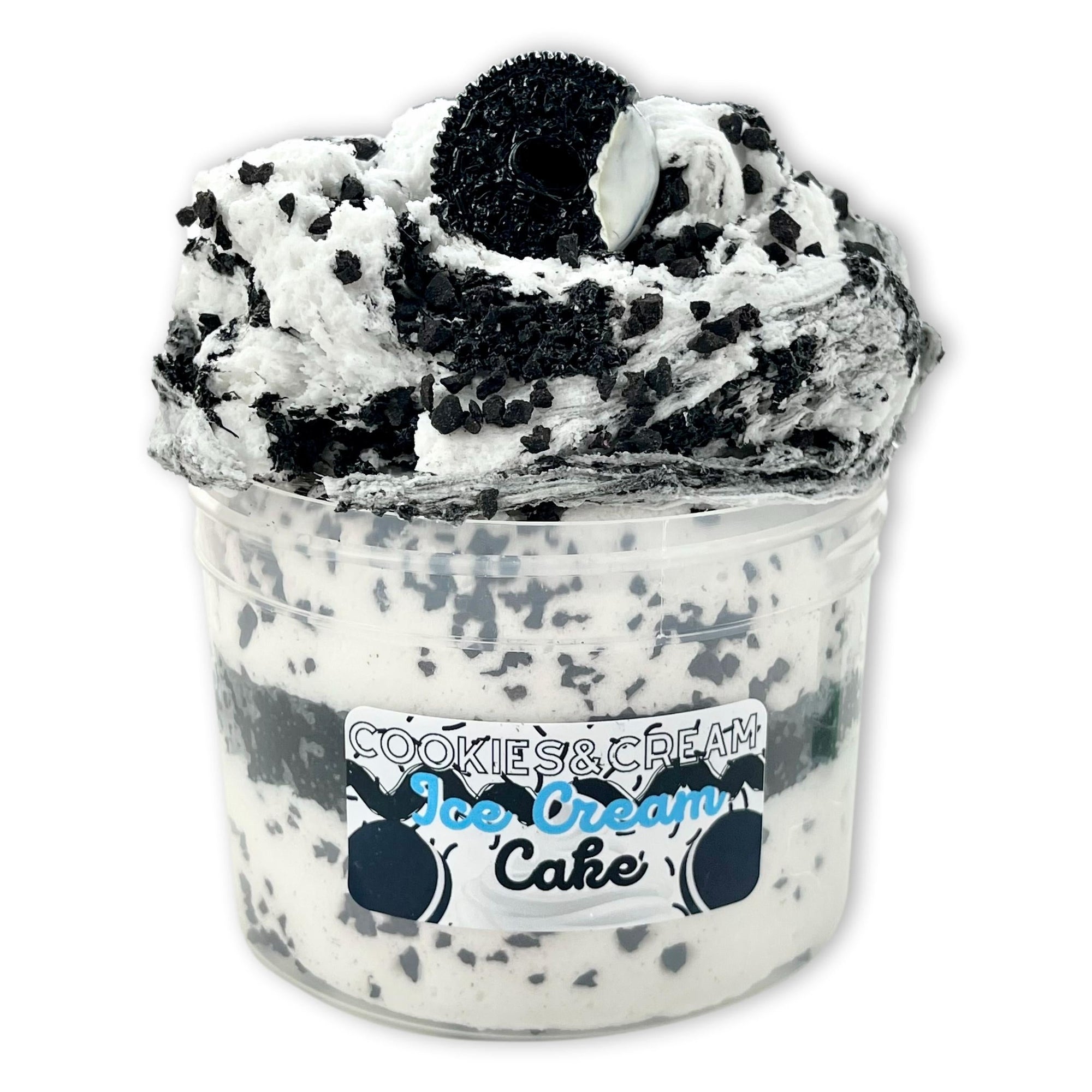 Birthday Cake Ice Cream - Butter Textured Slime - Handmade in USA - Dope  Slimes - Scented - White