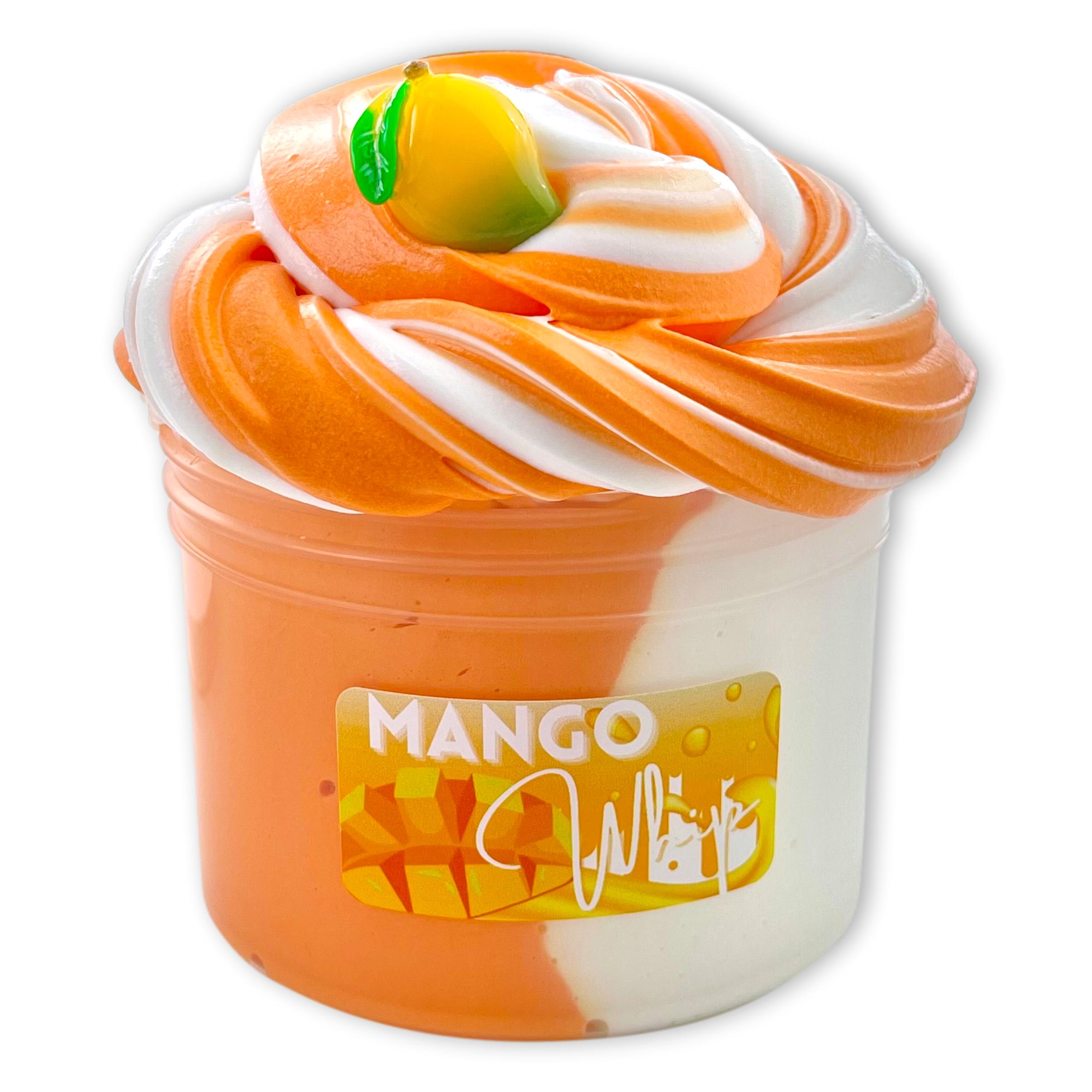 Mango Whip Butter Slime - Shop Slime - Dope Slimes