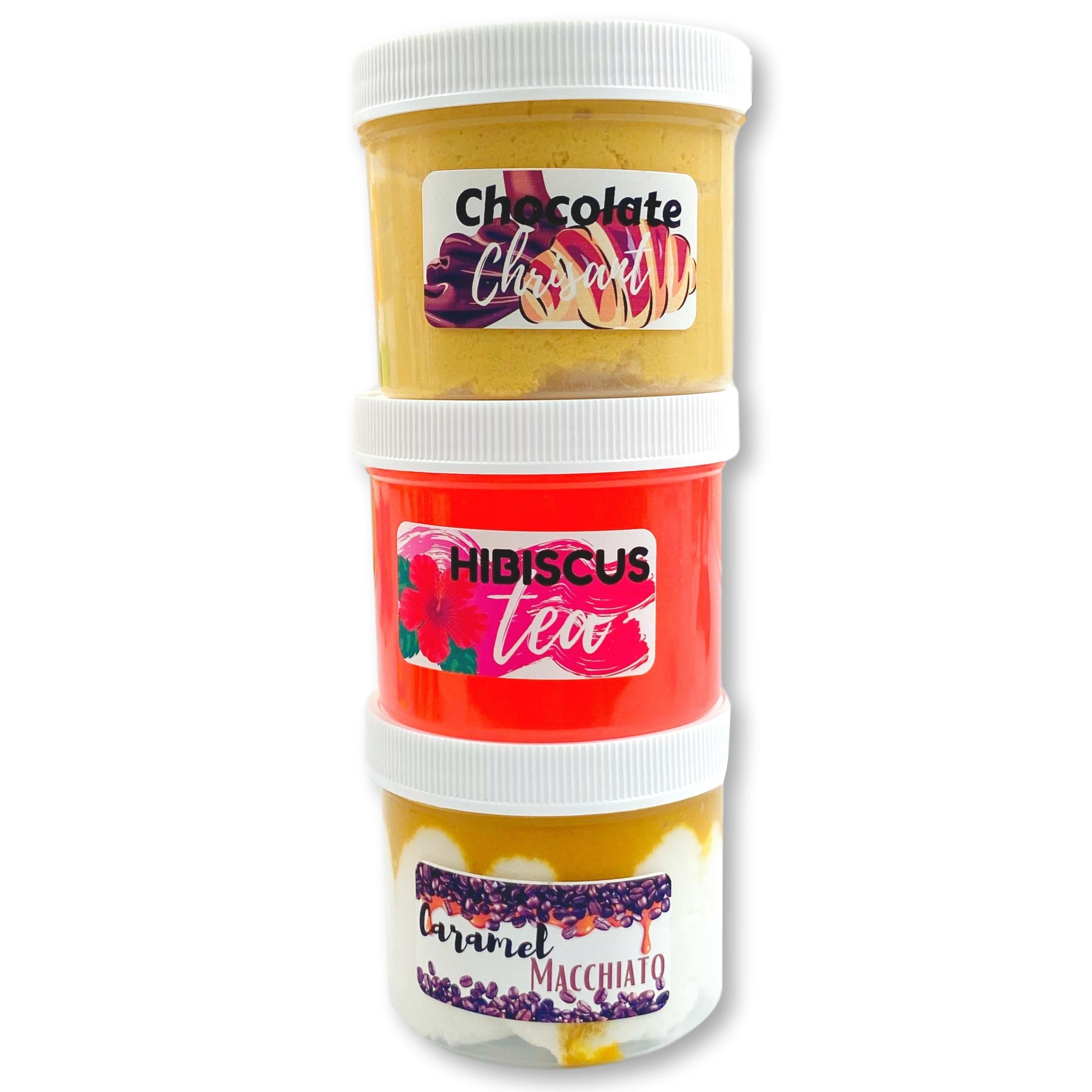 Coffee Shop Trio Slime Set - Shop Slime - Dope Slimes