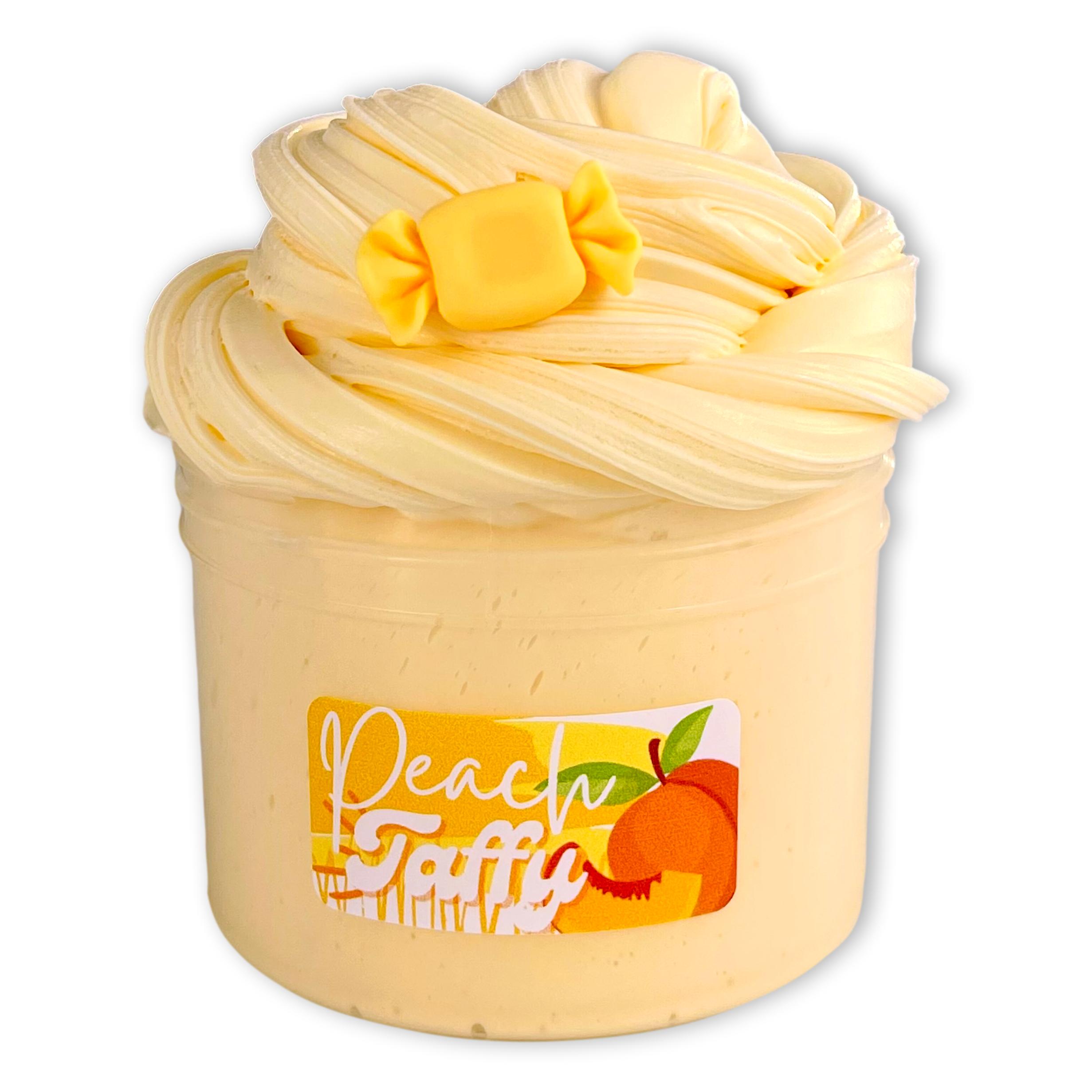 Peach Taffy Butter Slime - Shop Slime - Dope Slimes