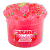 Sugared Strawberry Scrub Beaded Slime - Shop Slime - Dope Slimes