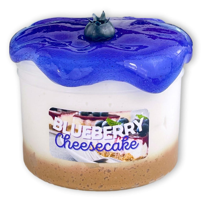 Blueberry Cheesecake Unique Textured Slime - Shop Slime - Dope Slimes