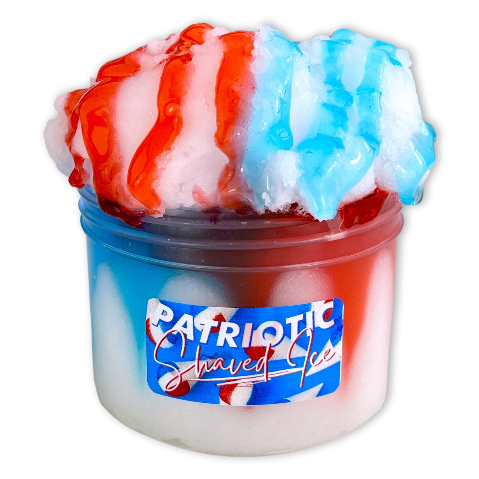 Patriotic Shaved Ice Unique Slime - Shop Slime - Dope Slimes