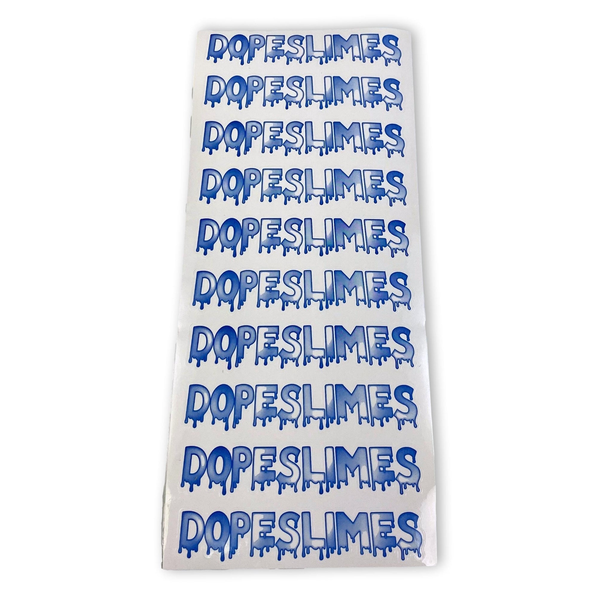 Dope Slimes Vinyl Kiss Cut Stickers (10 Pack)
