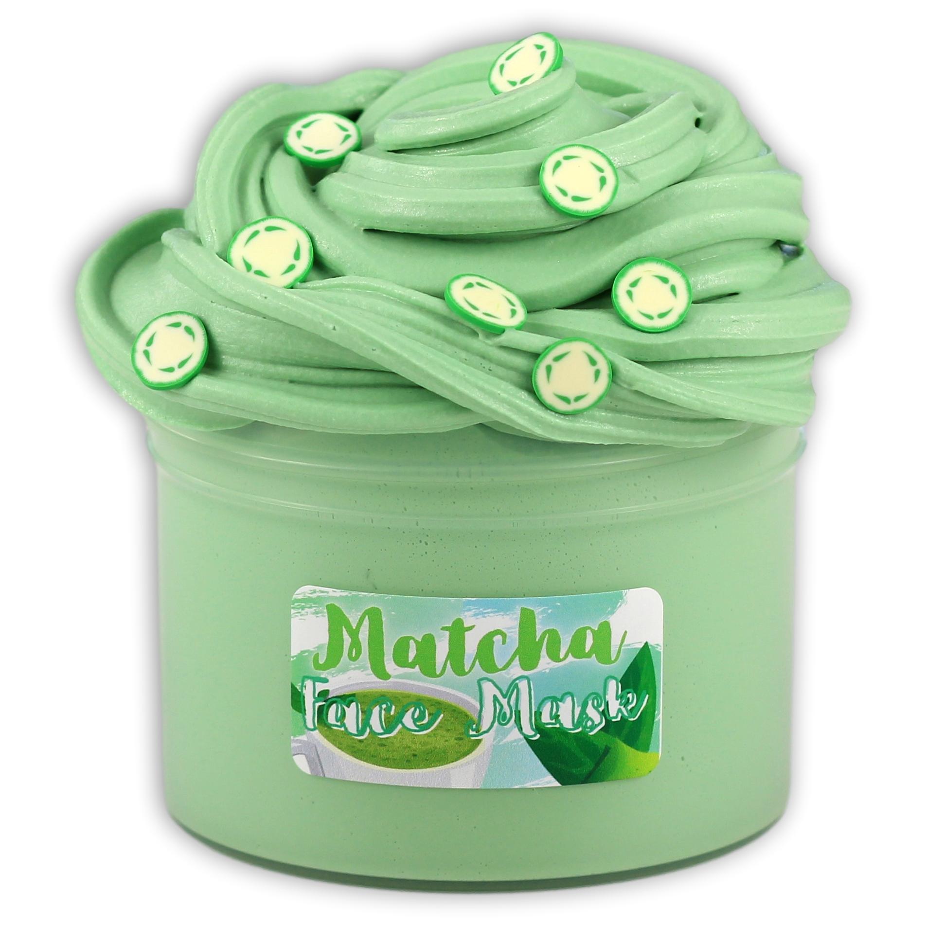 Matcha Face Mask Butter Slime - Shop Slime - Dope Slimes