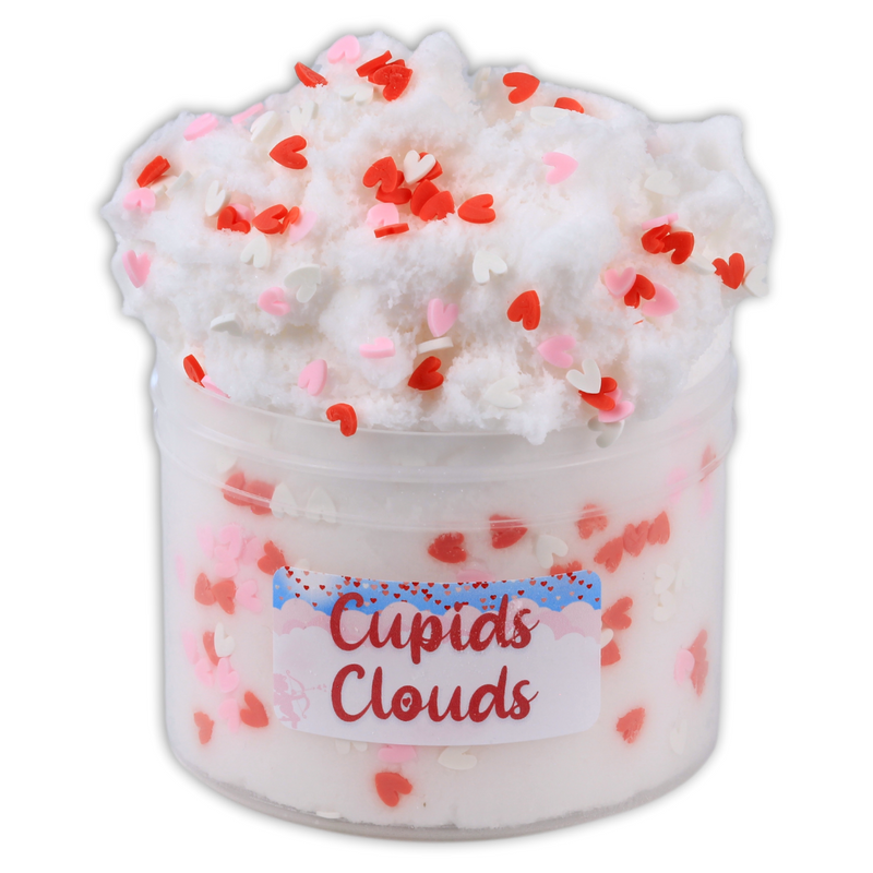 Cupids Clouds Valentines Slime - Shop Slime - Dope Slimes