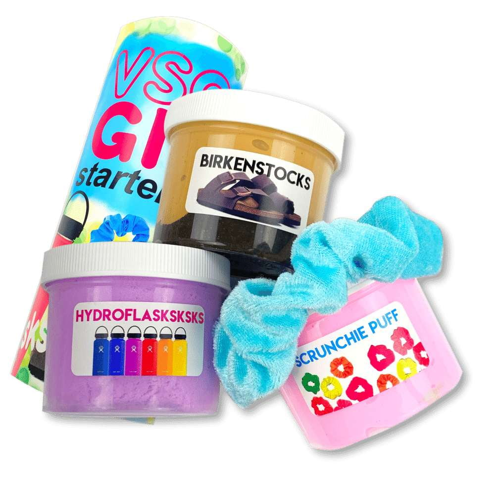 VSCO Girl Starter Pack Slime Kit - Shop Slime - Dope Slimes