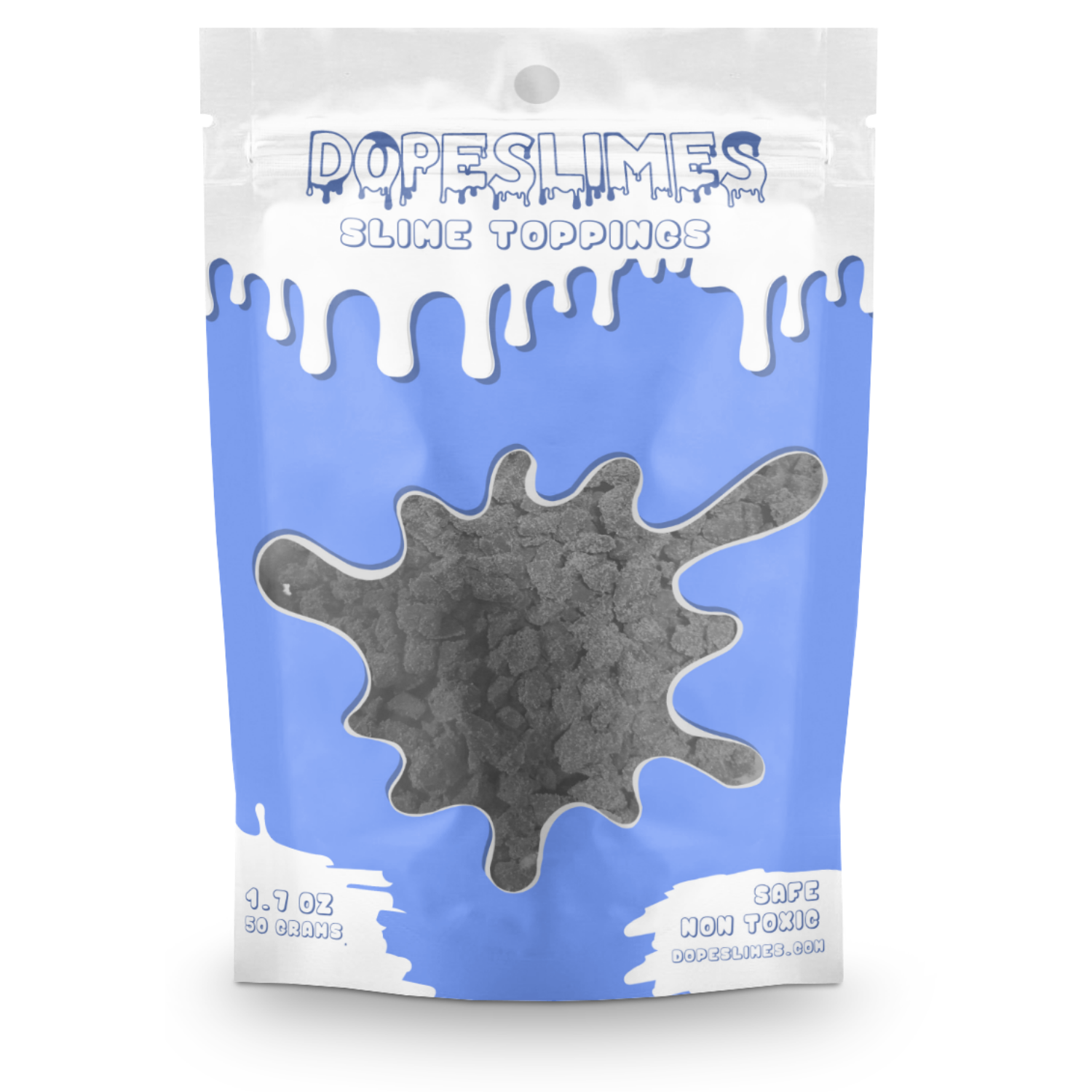 Black Clay Chunk Sprinkles - Shop Slime Supplies - Dope Slimes
