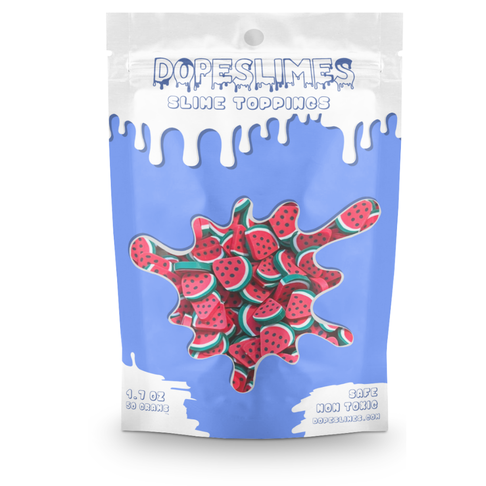 Jumbo Watermelon Fimo 10mm - Slime Toppings - Shop Slime Supplies