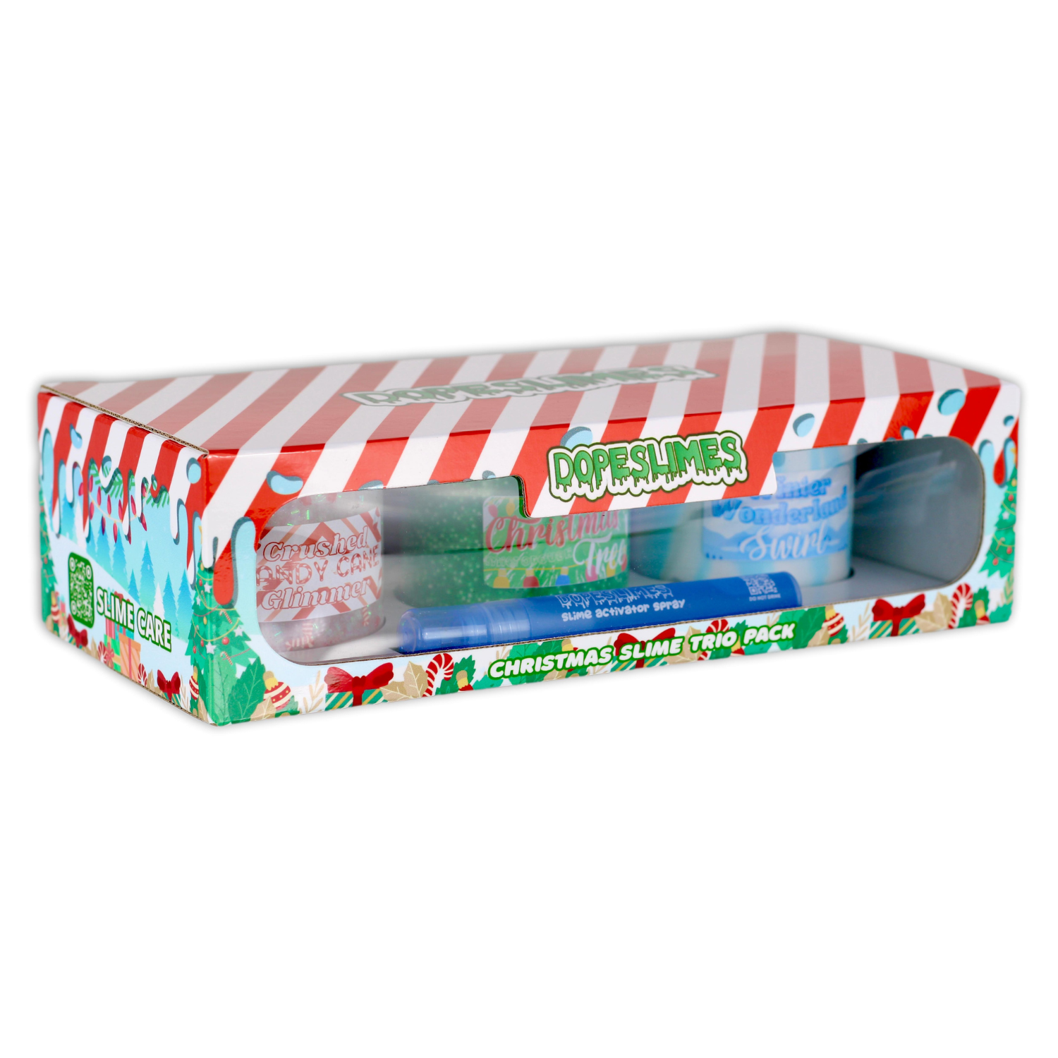 Christmas Trio Slime Pack - Shop Christmas Slime - Dope Slimes