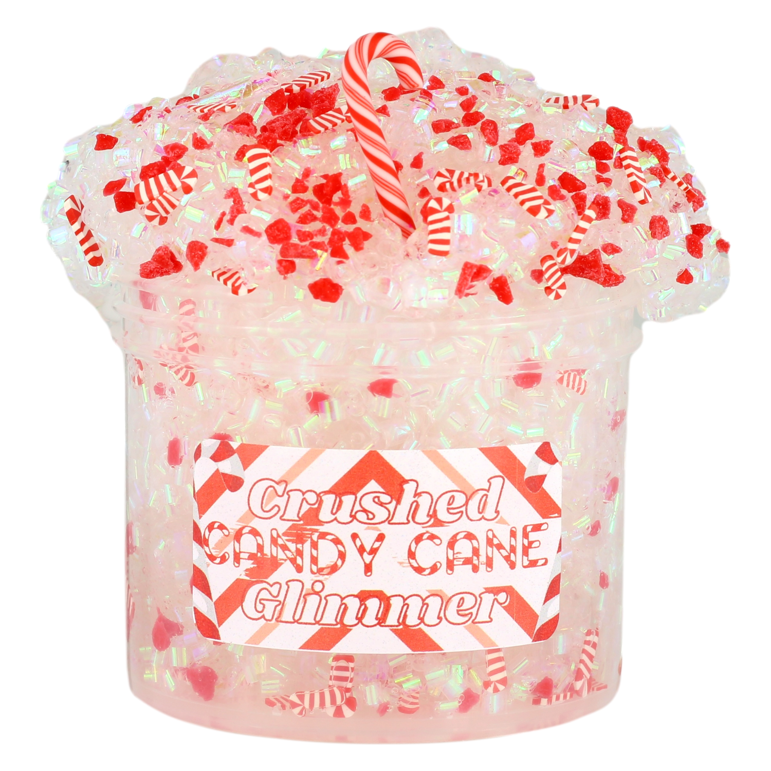 Christmas Trio Slime Pack - Shop Christmas Slime - Crushed candy cane glimmer