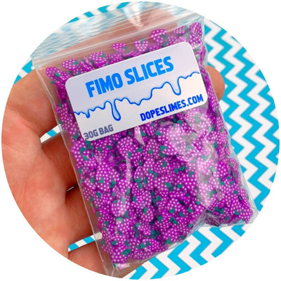 Grape Fimo Slices - Fimo Slices - Dope Slimes LLC - Dope Slimes LLC