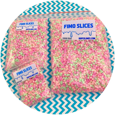 Star Sprinkles - Fimo Slices - Dope Slimes LLC - Dope Slimes LLC