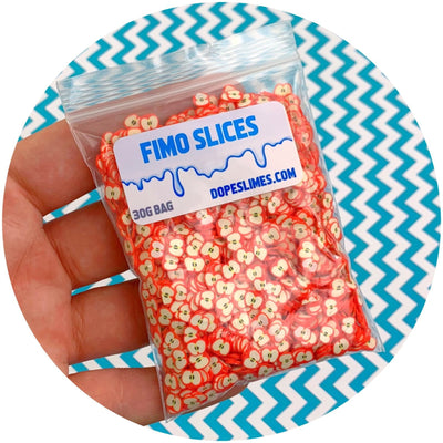 Apple Fimo Slices - Fimo Slices - Dope Slimes LLC - Dope Slimes LLC