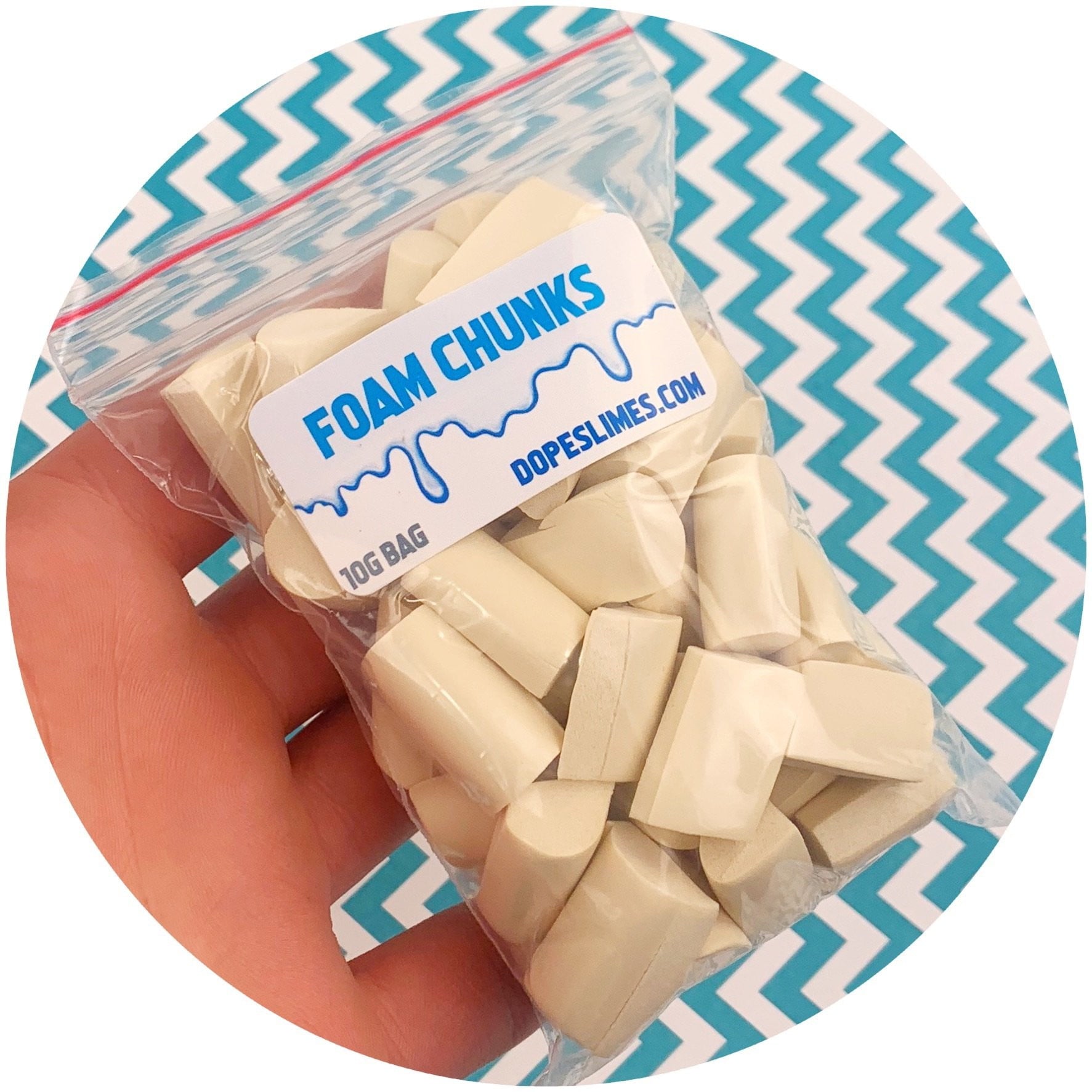 Foam Chunks - Fimo Slices - Dope Slimes LLC - Dope Slimes LLC