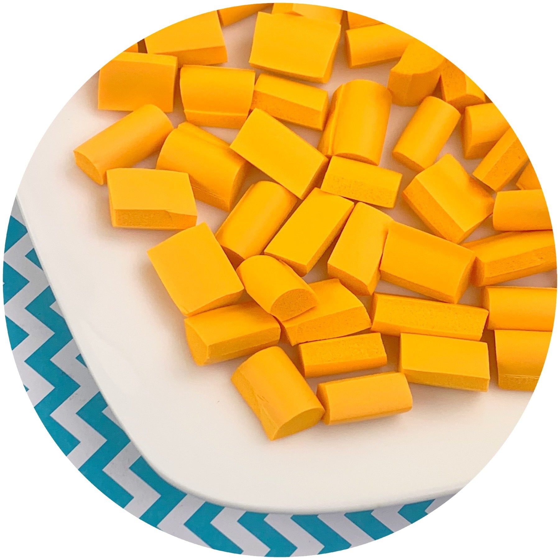 Foam Chunks - Fimo Slices - Dope Slimes LLC - Dope Slimes LLC