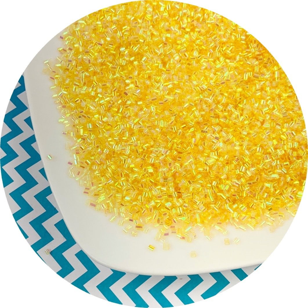 Iridescent Bingsu Beads - 7 colors (2 new!) - Fimo Slices - Dope Slimes LLC - Dope Slimes LLC