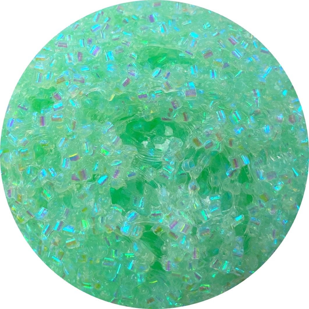 Arctic Spearmint Bingsu Bead Slime - Shop Slime - Dope Slimes