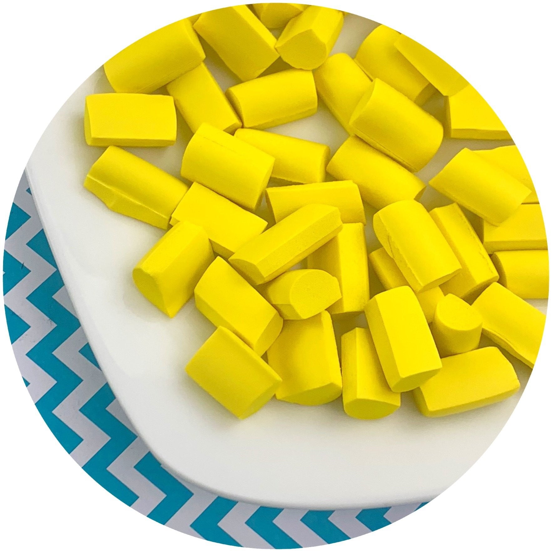 Foam Chunks - Fimo Slices - Dope Slimes LLC - Dope Slimes LLC