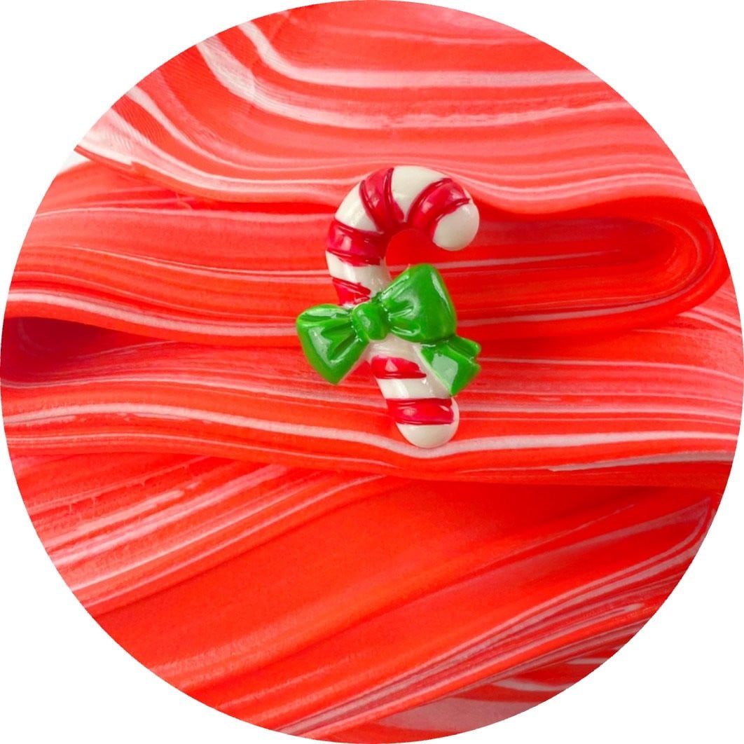 Candy Cane Twist memoryDOUGH Slime - Shop Slime - Dope Slimes