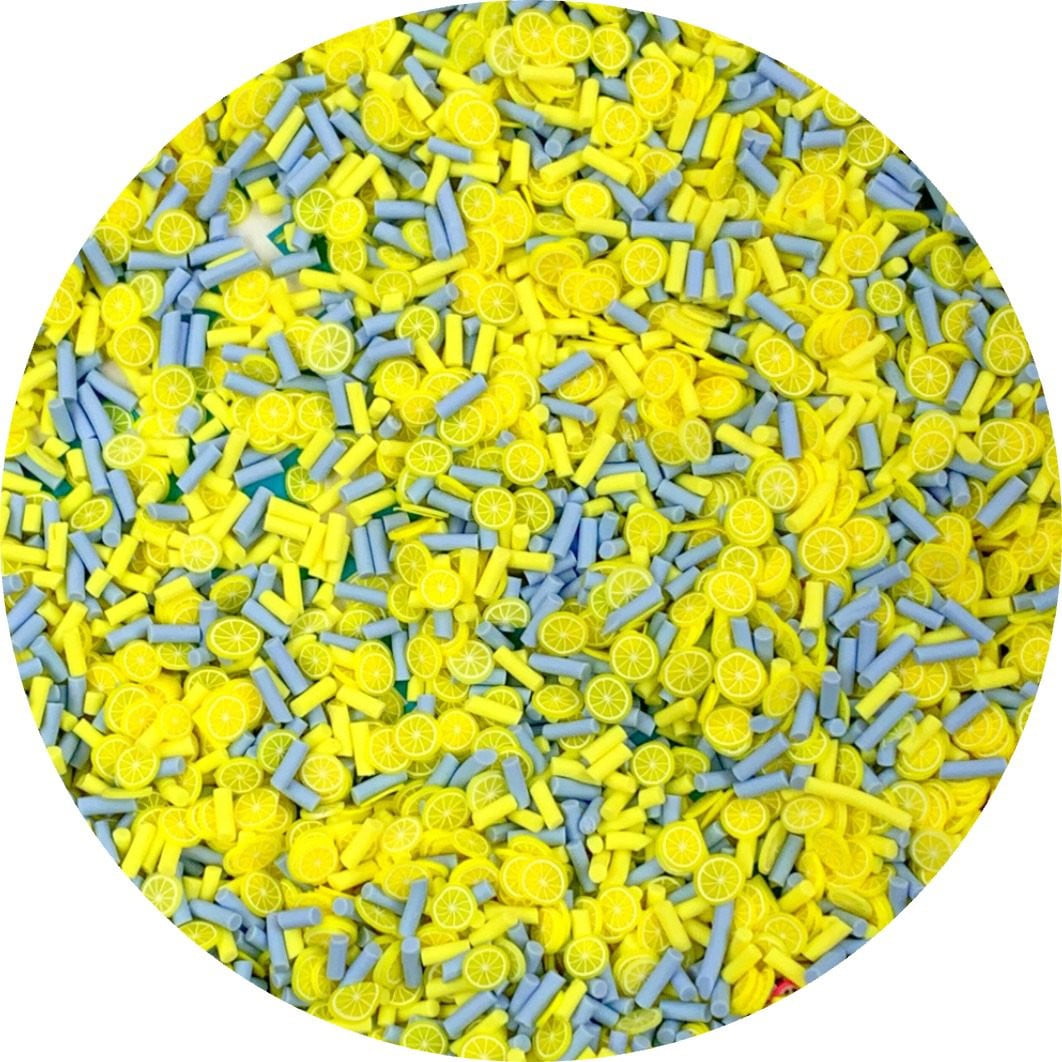 Blue Hawaiian Sprinkle Mix - Fimo Slices - Dope Slimes LLC - Dope Slimes LLC