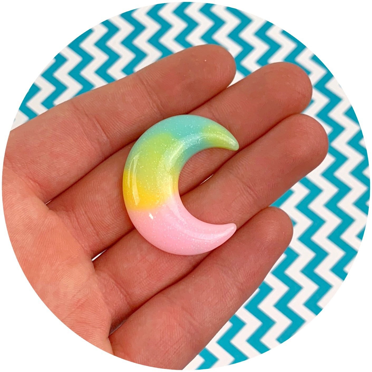 Jumbo Moon Charms - Buy Slime Supplies - Dope Slimes