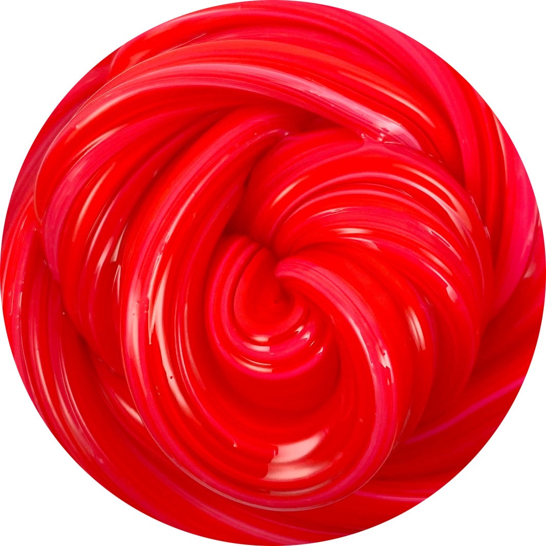 Vampires Blood Clear Avalanche Slime - Shop Slime - Dope Slimes