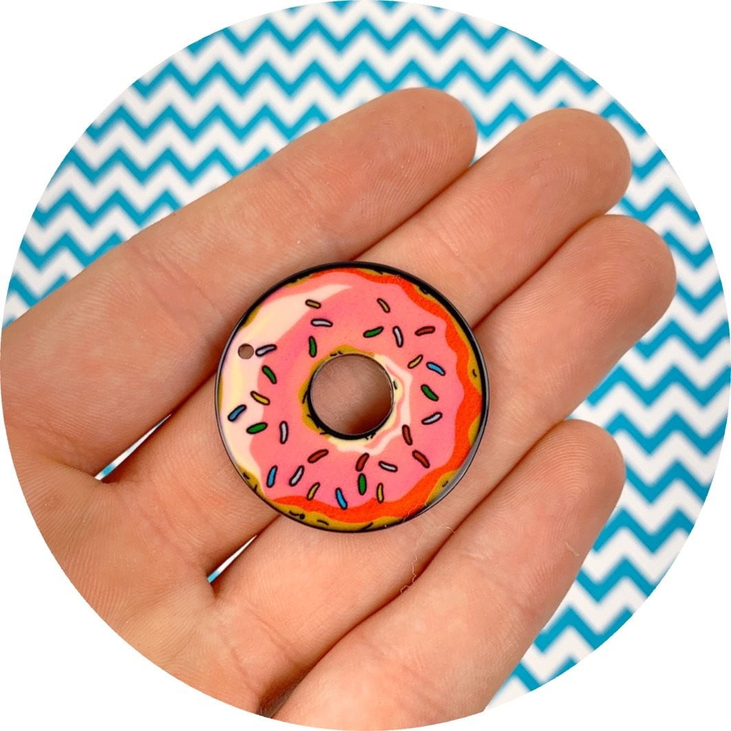 Donut - Fimo Slices - Dope Slimes LLC - Dope Slimes LLC