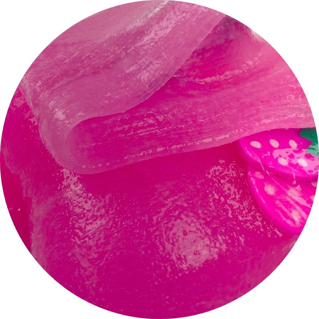 Pink Strawberry Jelly Slime - Shop Slime - Dope Slimes