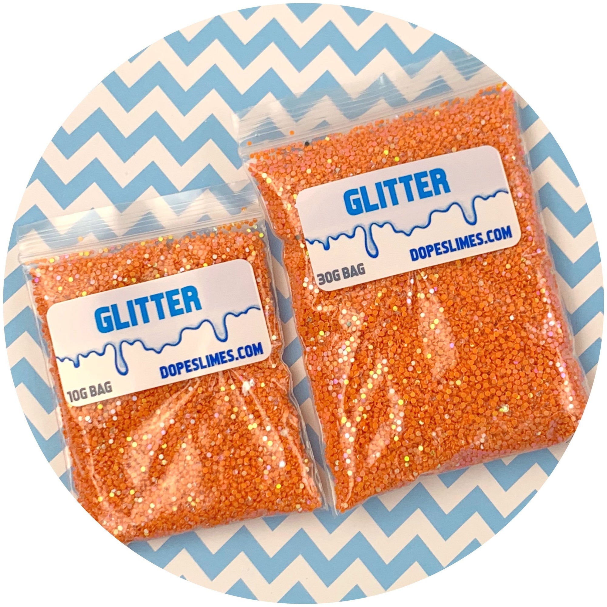 Orange Circles - Fimo Slices - Dope Slimes LLC - Dope Slimes LLC