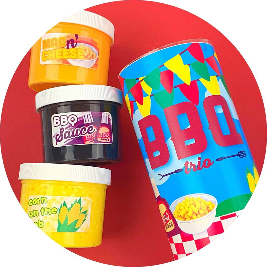 BBQ Trio Slime Kit - Shop Slime - Dope Slimes