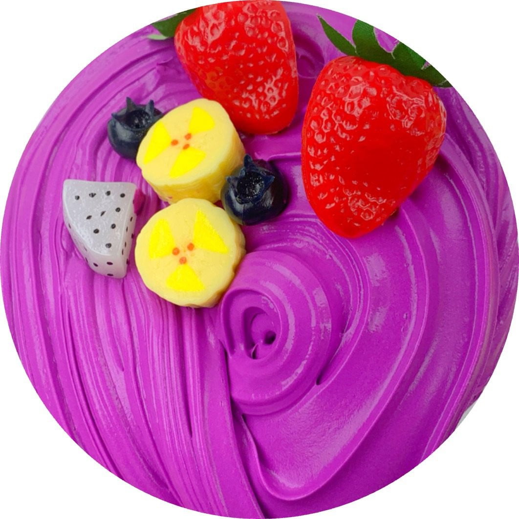 Acai Bowl Butter Slime Scented - Shop Slime - Dope Slimes